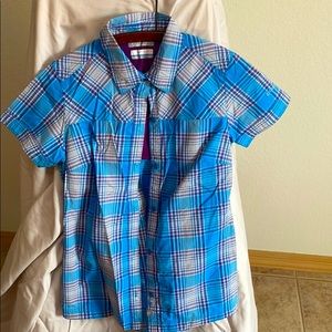 Columbia sportswear plaid shirt